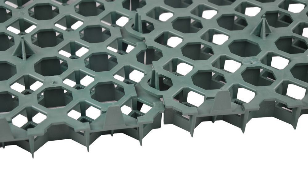 Kratka Parkingowa Drogowa Trawnikowa Płyta Ażurowa 50x50x4cm zielona