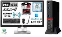 Promo Office/Negócio M700 i5 6ªG.+Lcd-22"|SSD480Gb|16Gb|5G|Kit|W10|W11