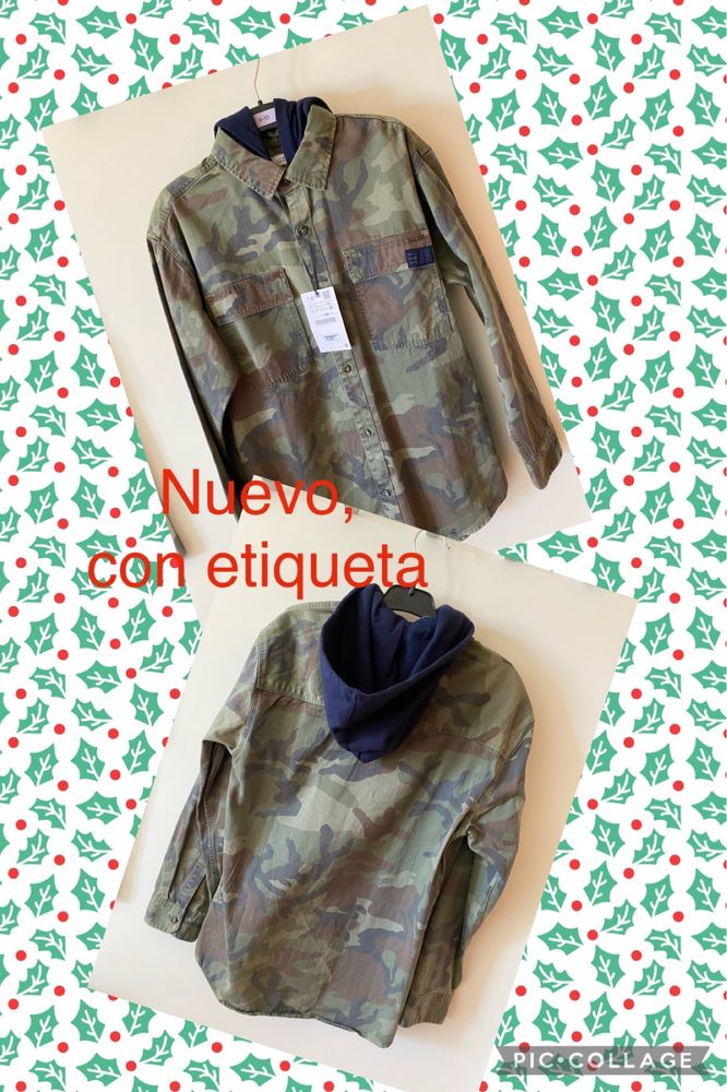 Lote 8 camisas t. 11-12