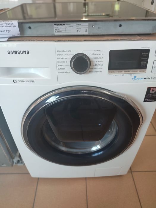 Пральна машина Samsung (AddWash) digital inverter 8 кг