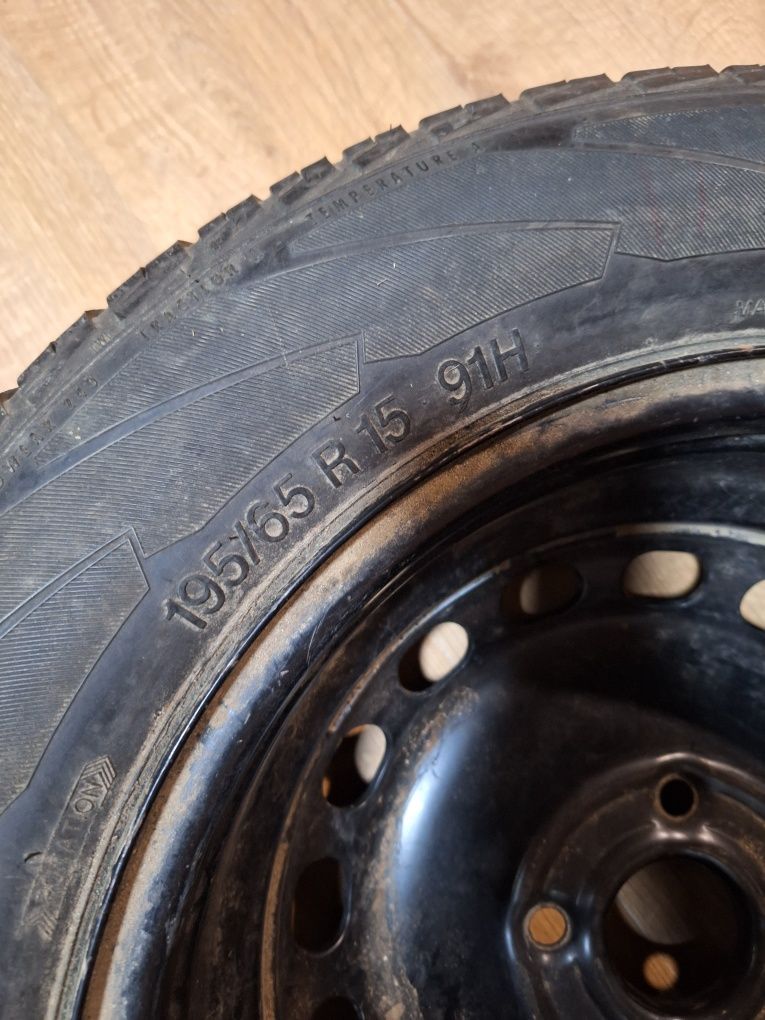 Koło zapasowe stalowe 15 cali 4x108 audi 80 B3, B4