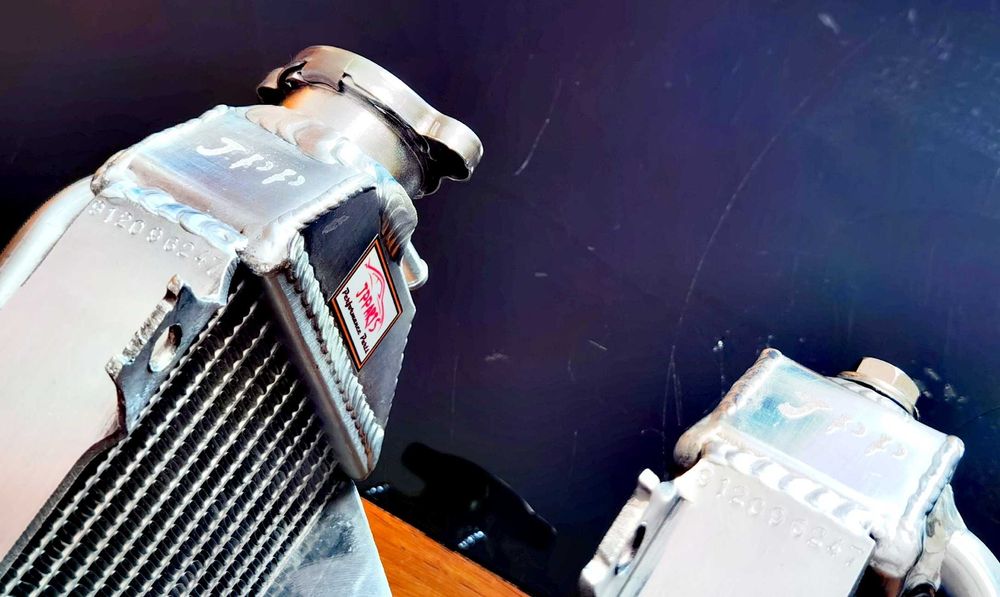 Radiadores KXF250 e KX250F de 2017 e 2018 Alumínio de Alta Performance