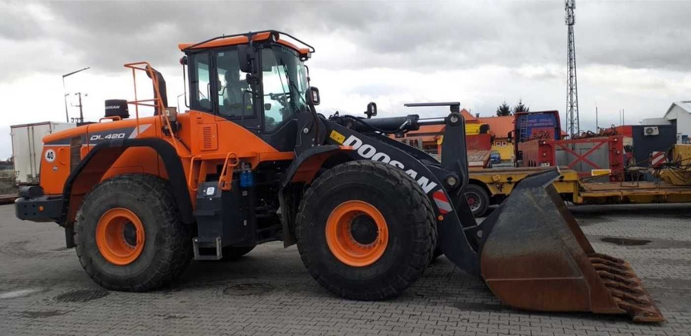 ŁADOWARKA KOŁOWA Doosan DL420-5 – Tylko 232 motogodziny!