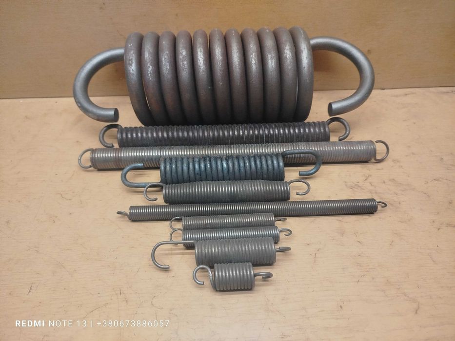 Пружини розтягування виробництво