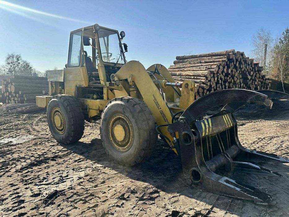 Bumar Fadroma Ł-200 – Sprawna Ładowarka, Łyżka + Chwytak do drewna