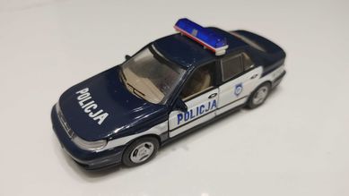 Hongwell Cararama Saab 9-5 Aero Sedan Policja Police 1:43