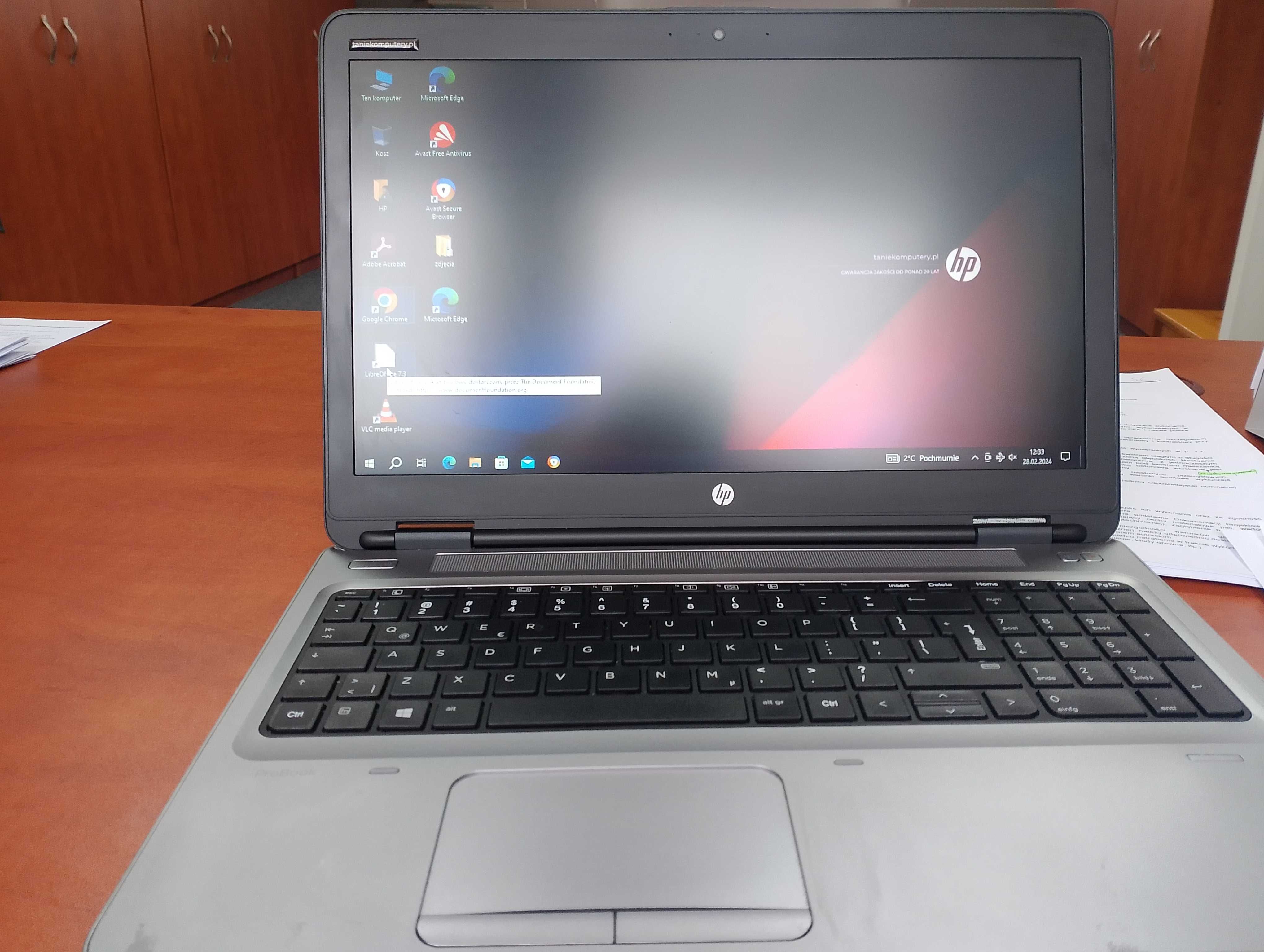 Laptop HP ProBook 650 G2  z dotykową matrycą Full HD 15,6