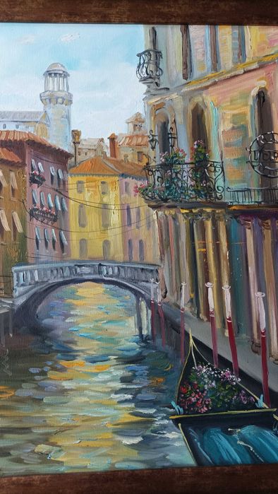 Картина "Венеція опівдні", олія