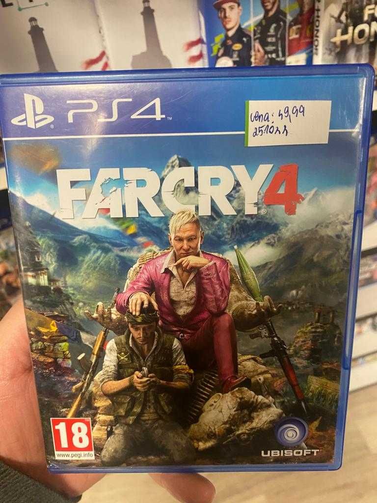 Far cry 4, far cry 5, far cry 6 ps4, sklep Tychy