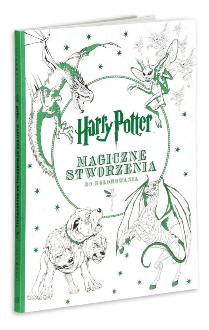 Harry Potter -  Magiczne Stworzenia do kolorowania WYDANIE POLSKIE