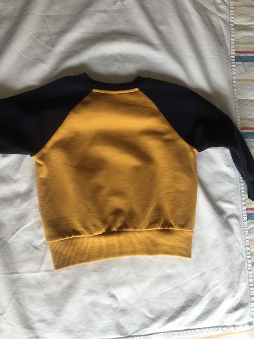 Camisola cardada quentinha no interior