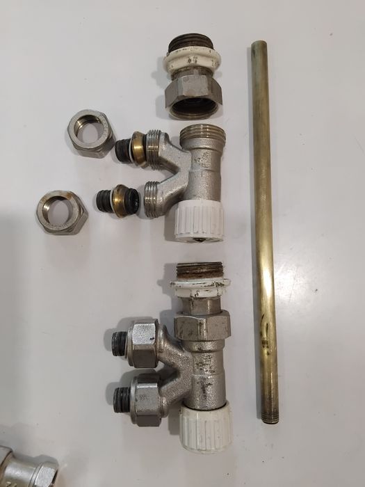 Вентиля, краны, фитинги для отопительных систем