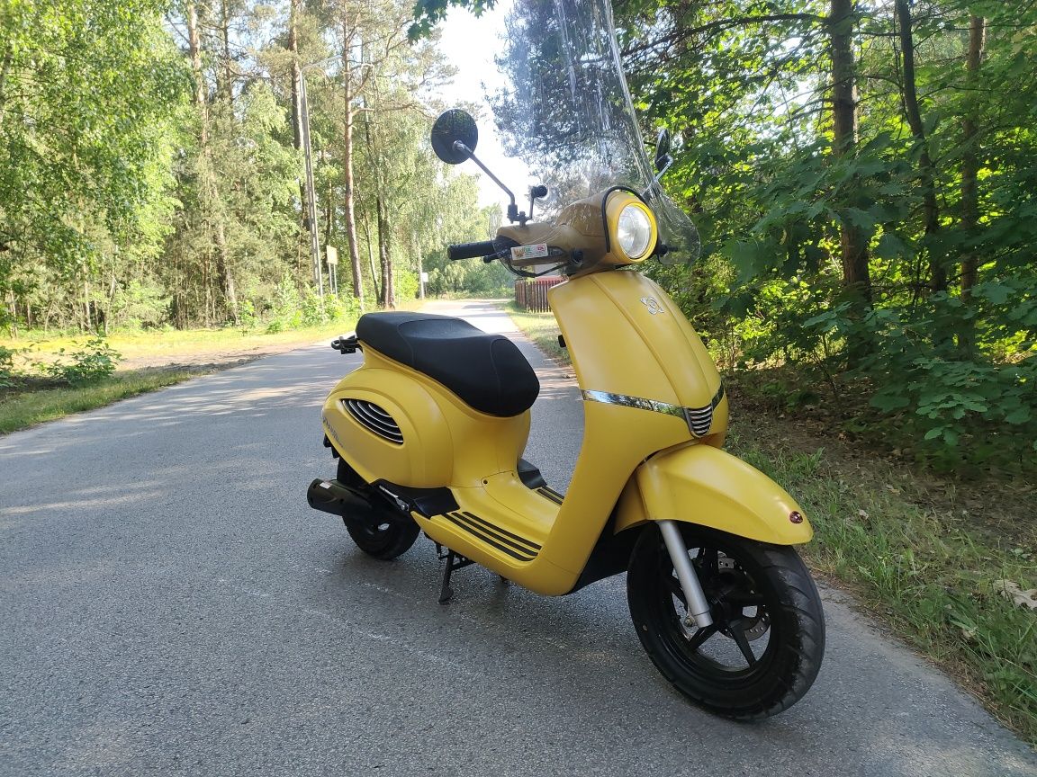 Skuter Agm vespa Piękny jak nowy 2018r