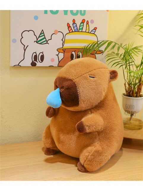 Іграшка Капібари з соплею плюшеваобіймушка