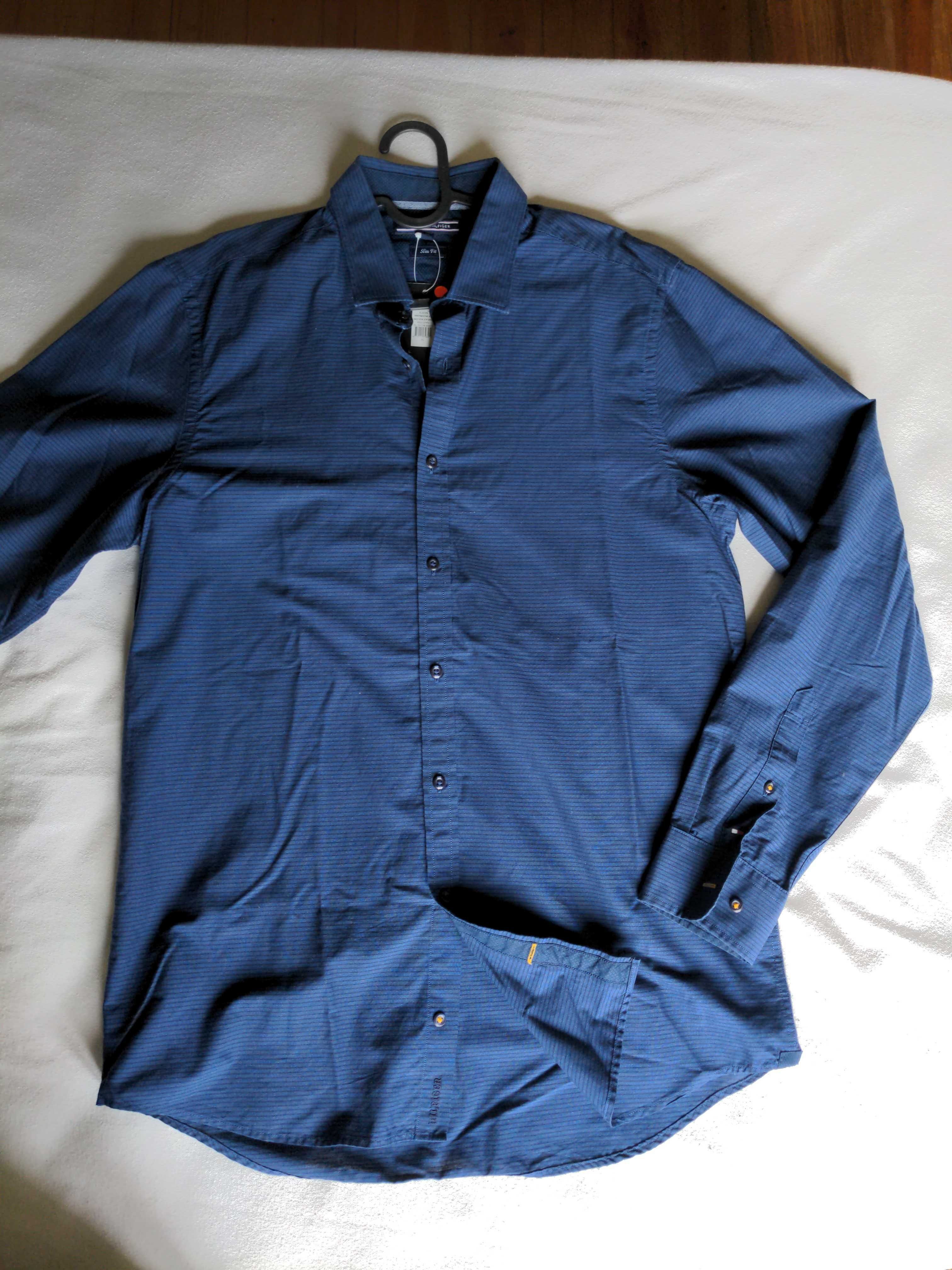Camisa Tommy Hilfiger original, 100% algodão, nova com etiqueta.
