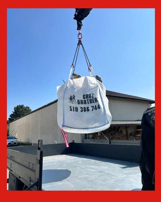 •GRUZ BROTHERS Wywóz gruzu w workach Big Bag już od 300zł