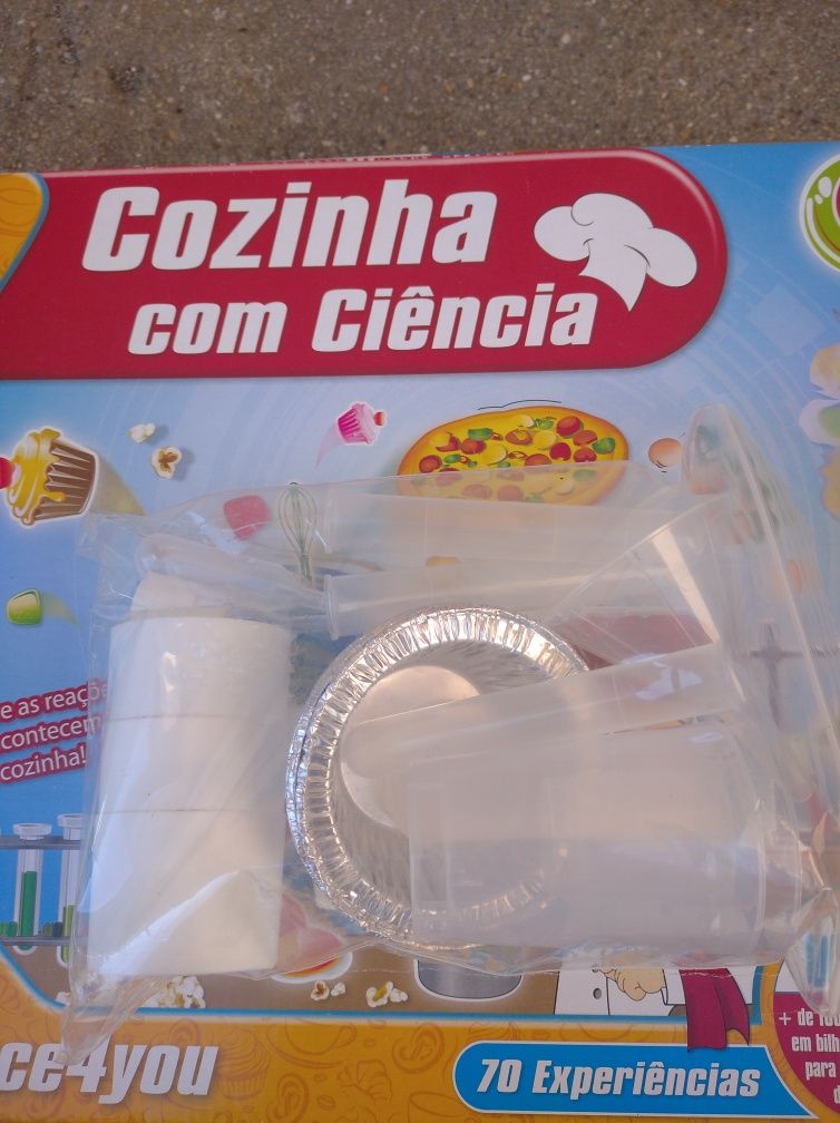 Cozinha com Ciência Science4you Kit completo