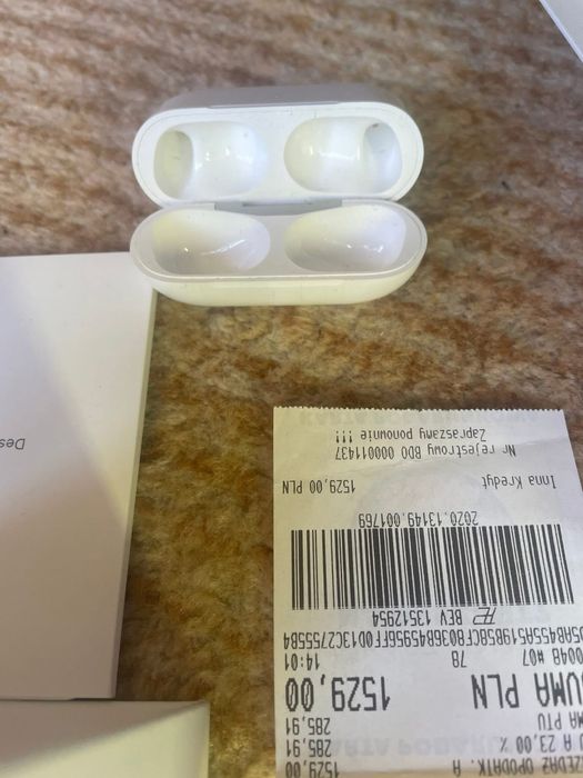 Air Pods Pro Baza Etui Oryginalne Stan Wzorowy