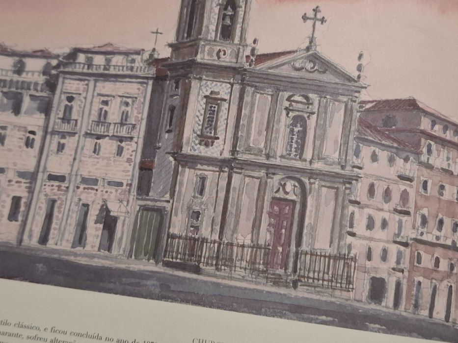 Livro Espirito do Porto Aguarelas