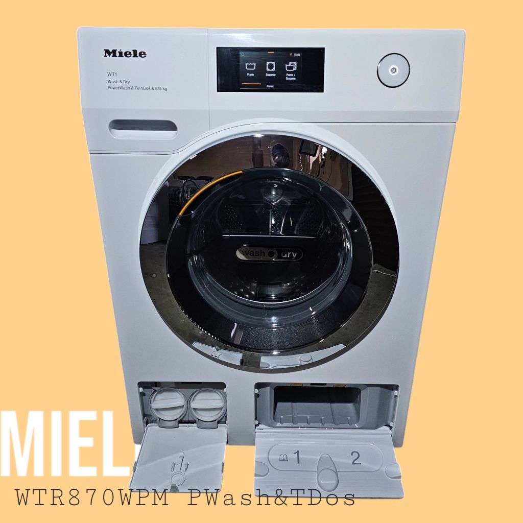 Miele WTR 870 WPM – pralko‑suszarka 8 / 5 kg TwinDos, Wi‑Fi, SteamCare