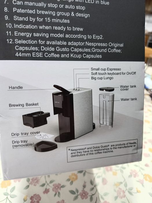 Máquina de café 4 em 1