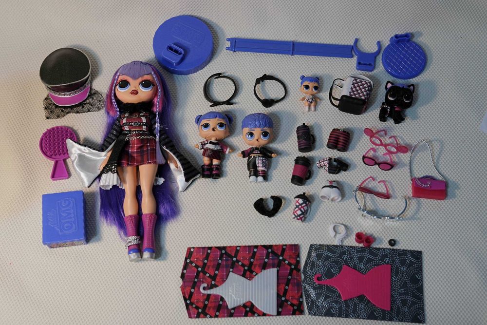 Zestaw lalek L.O.L. Surprise BIGGER Winter disco Walizka