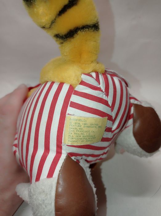 Кот Гарфилд Винтаж 1981 год Garfield