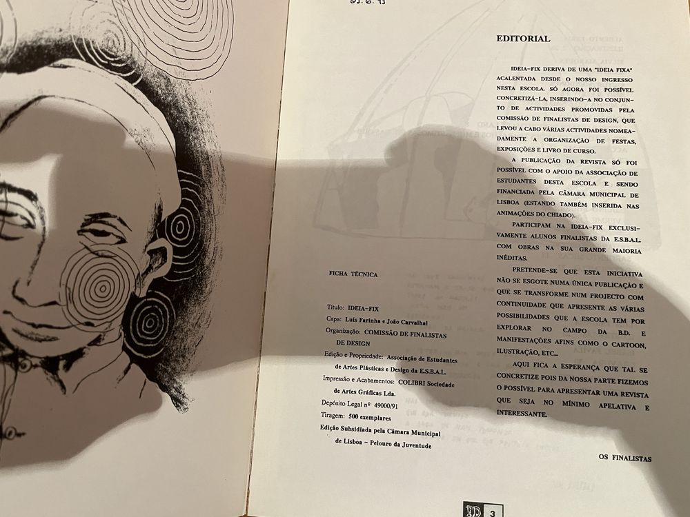 Publicacão dos alunos de design da ESBAL IDEIA FIX BD