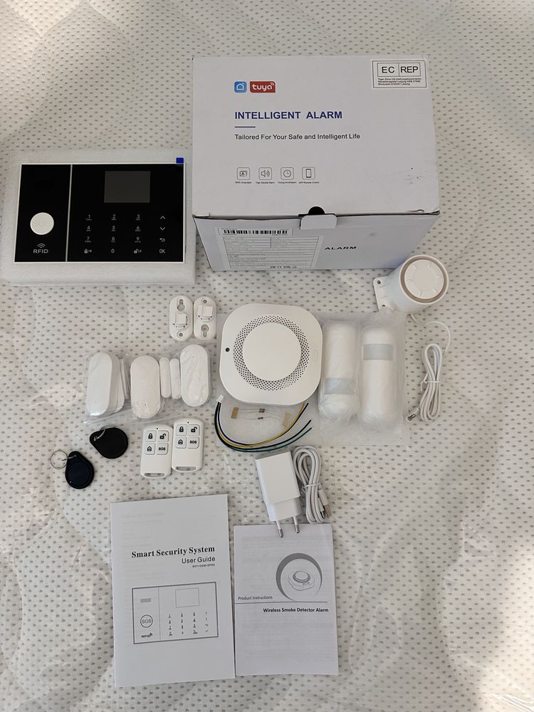 Inteligentny Alarm  wifi 2g Tuya pg108 Nowy