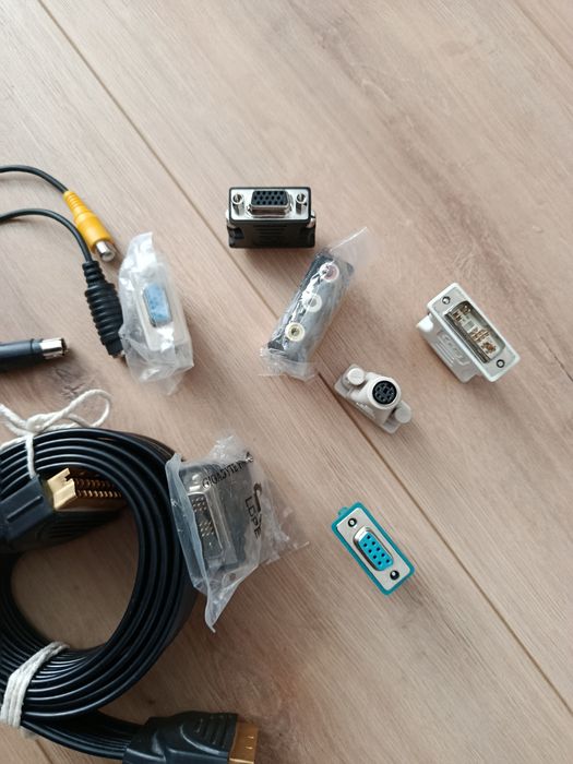 Kabel euro wtyczki złącza komputerowe elektroniczne