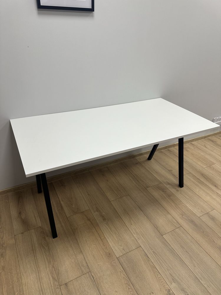 Biurko IKEA TROTTEN 160x80 cm • Jak nowe • Łódź