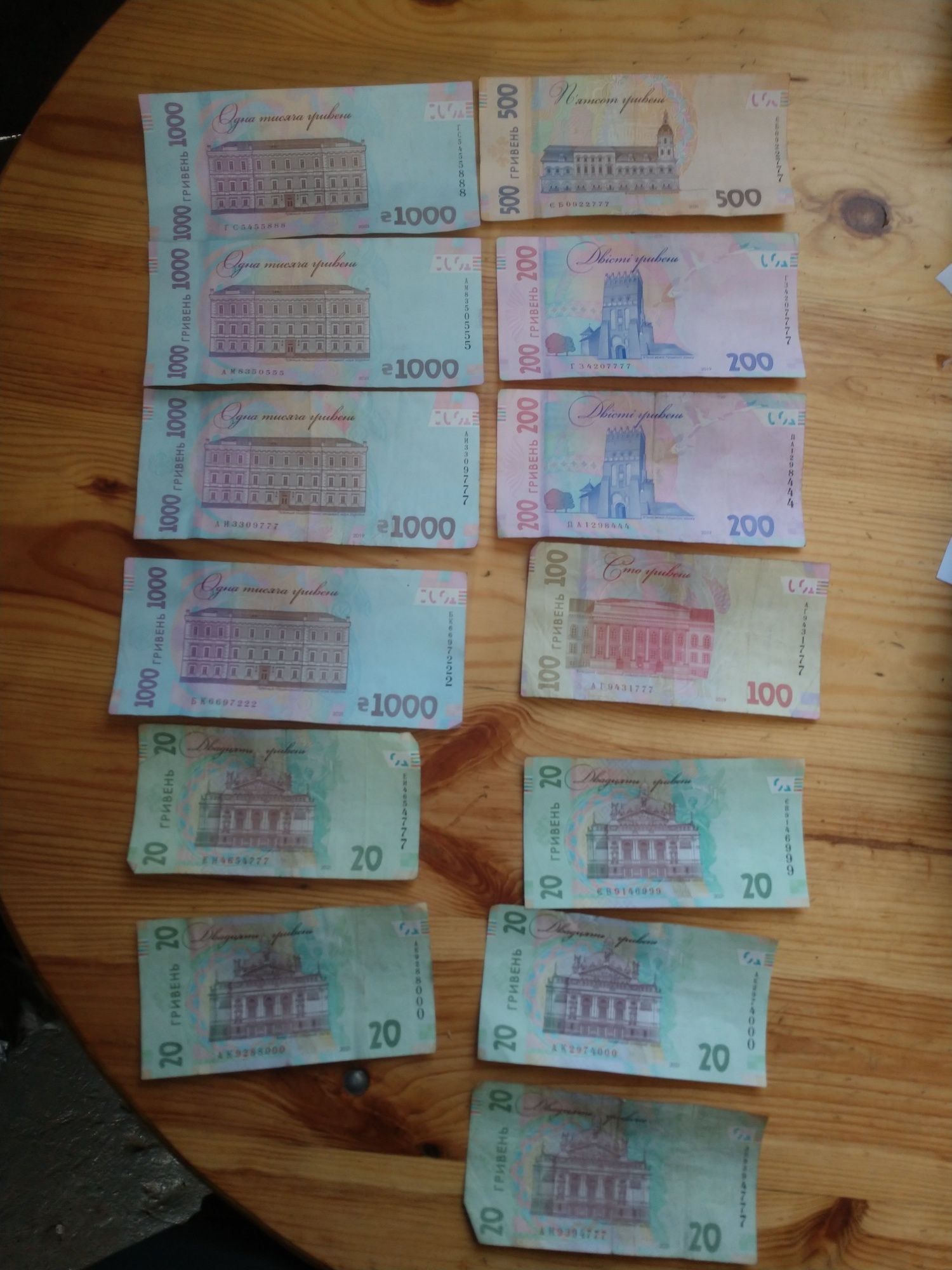 Продам колекцию гривны