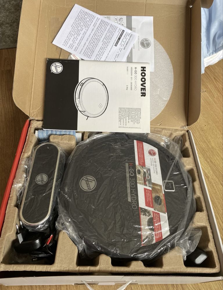Aspirador Robot / Robô Hoover H-GO 300 HYDRO