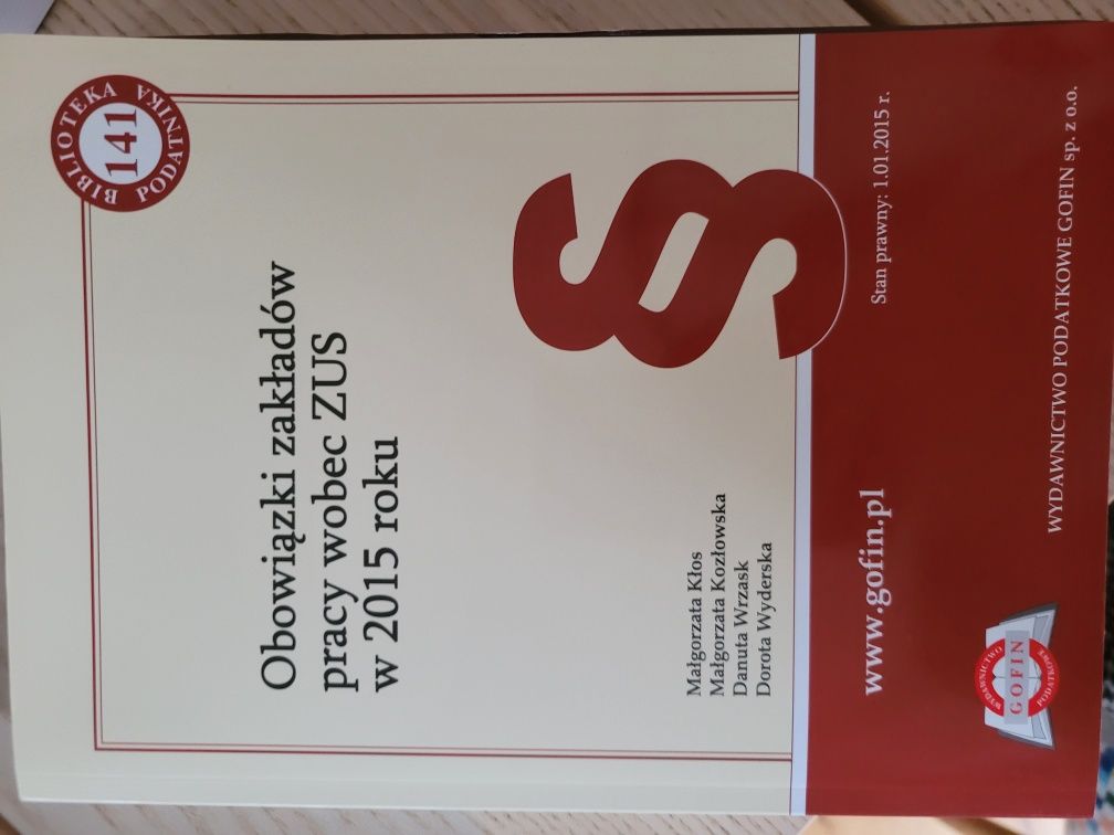 Książki Gofin 2015 rok