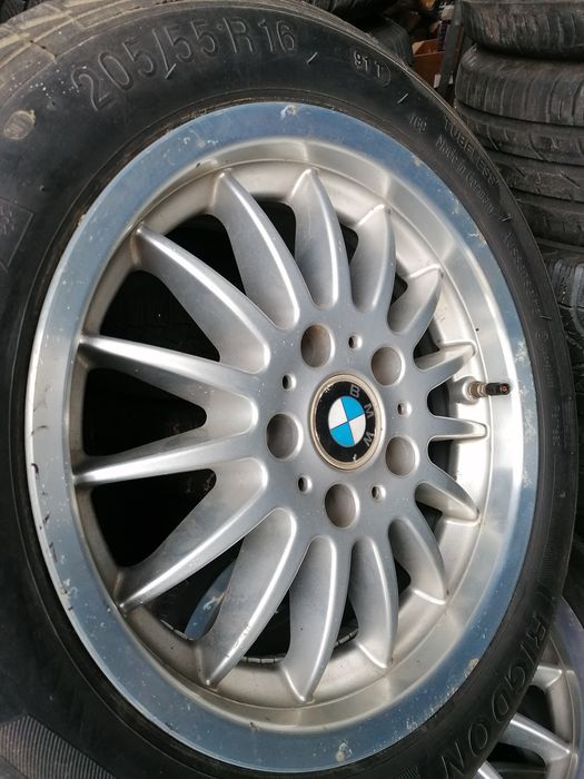 Koła ZIMOWE z felgami aluminiowymi BMW ładny kpl ZOBACZ!
