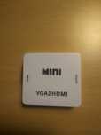 Mini vga to 1080p hdmi converter audio vga2hdmi adapter connector for