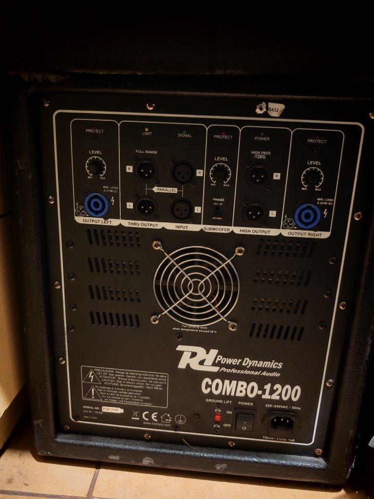 Kolumny aktywne, zestaw 3 w 1, Power dynamics, ld system Dave