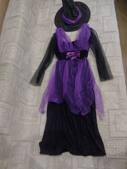 Kostium, sukienka na Halloween, wiedźma