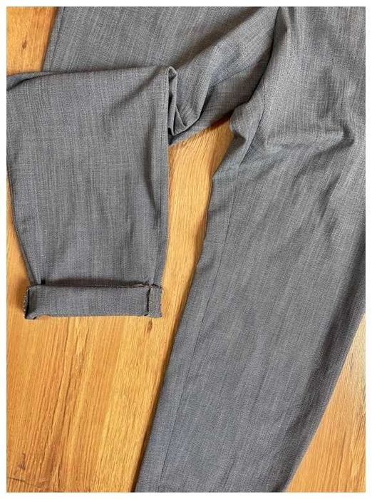 Hm h&m szare cygaretki chinosy modne basic 44 46 plus size +size