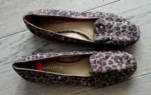 Tamaris 37 nowe buty damskie z ćwiekami w panterkę