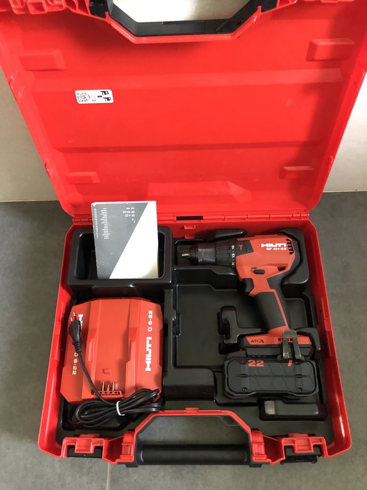 Безщітковий Акум.ударний шуруповерт Hilti Nuron SF 4H-22
