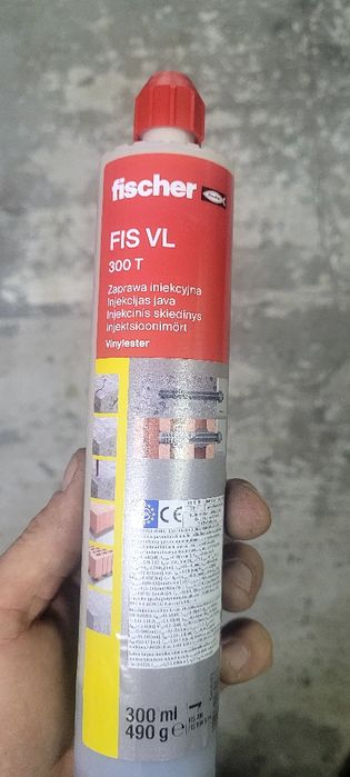 Fischer fis vl  300T kotwa chemiczna  zaprawa iniekcyjna