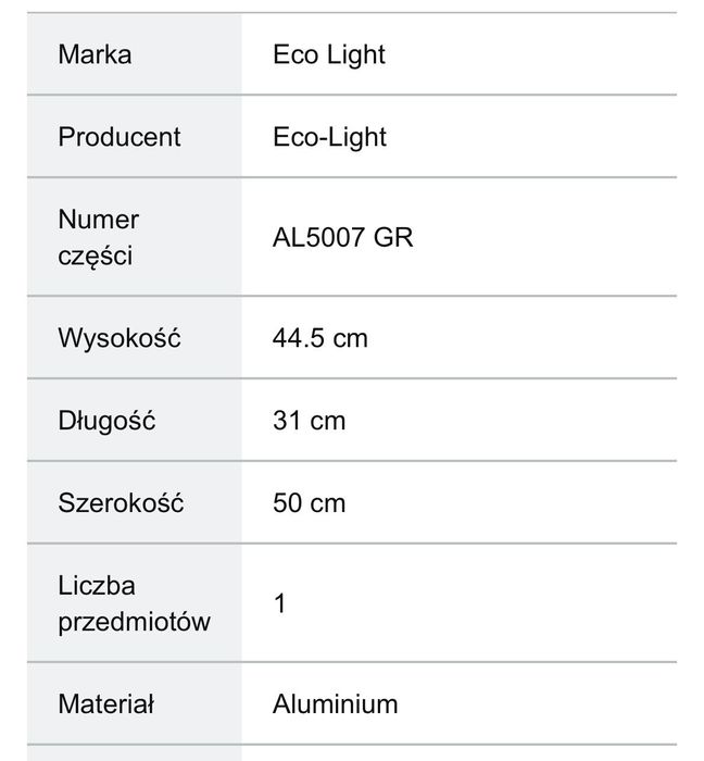 Reflektor Led Nebraska, 20w, 4000K, IP44