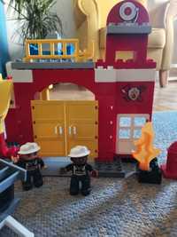 Klocki Lego Duplo straż pożarna i autobus szkolny
