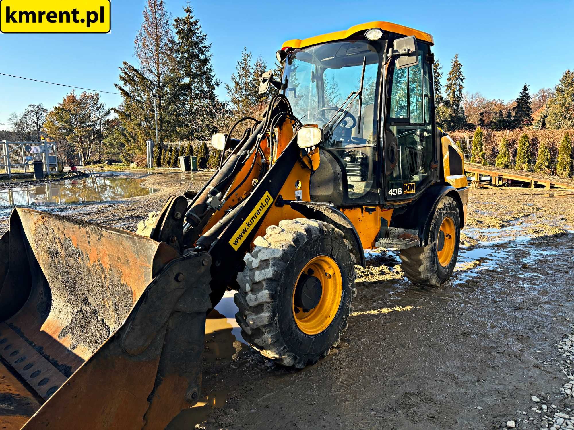 JCB 406 ŁADOWARKA KOŁOWA 2017 | 407 409 VOLVO L30 L20 CAT 906 ATLAS 65