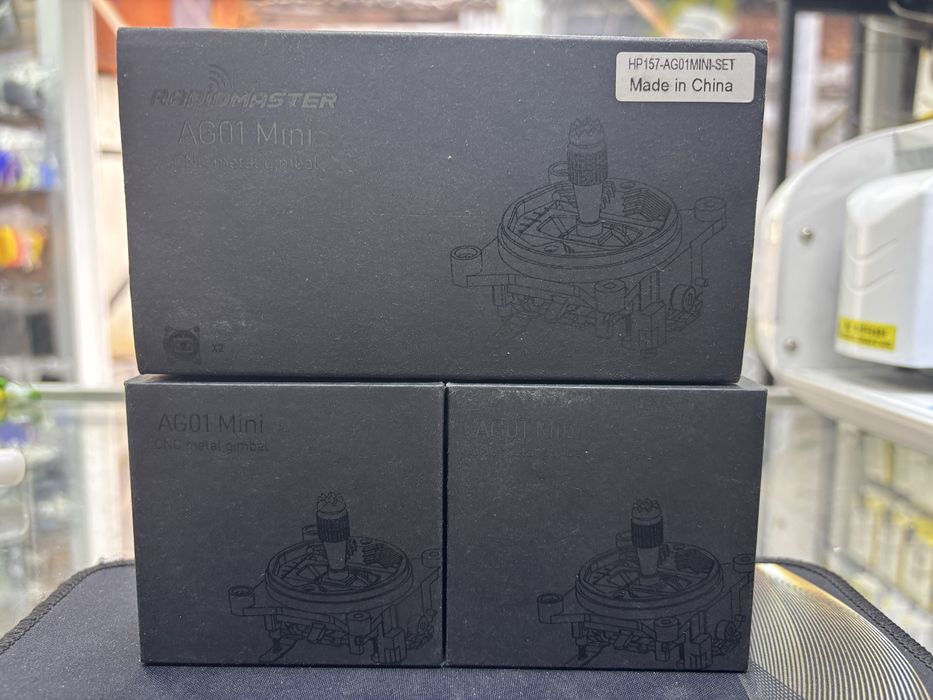 RadioMaster - AG01 Mini CNC Hall Gimbal for Zorro & TX12 (SET / 2 pcs)