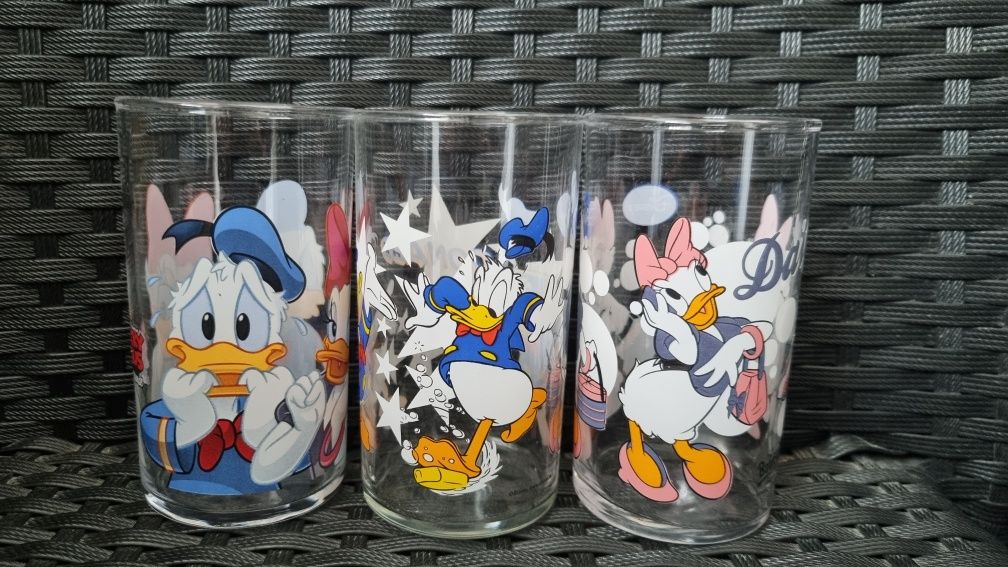 Szklanki kaczor Donald daisy kolekcja