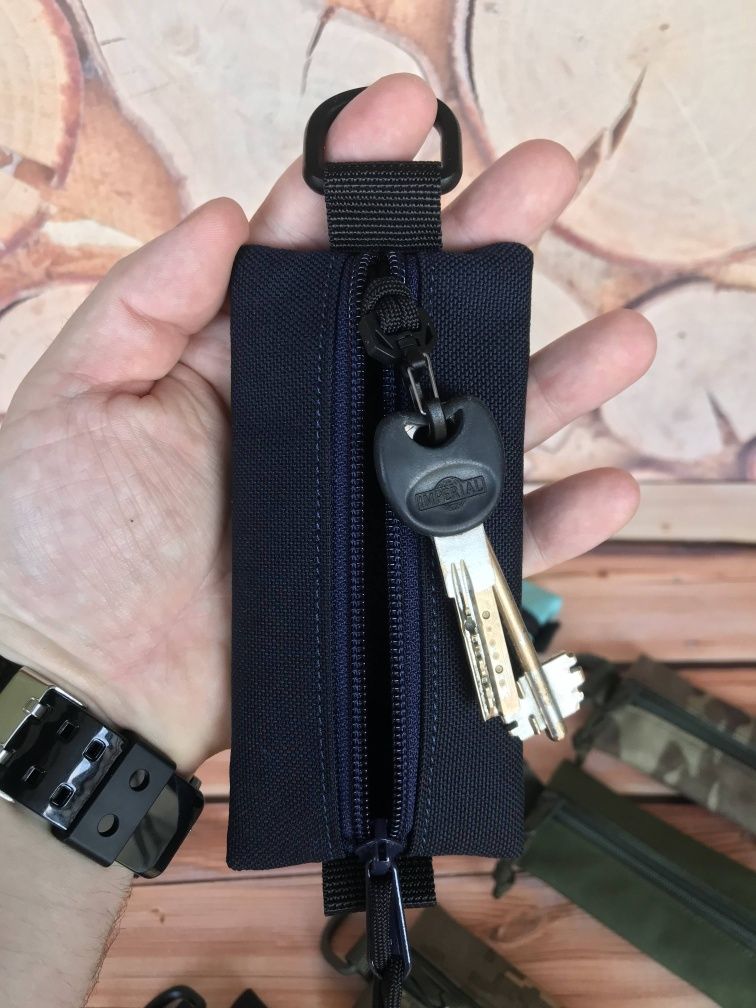 Ключниця з Cordura 1000D,чорна,олива,койот,мм14,multicam,бірюзова,edc
