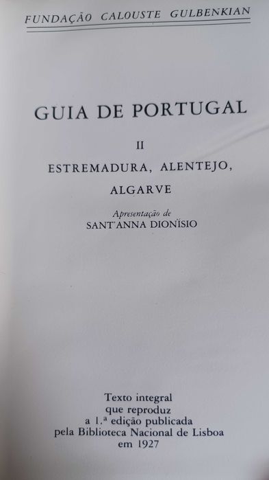 Guia de Portugal (4 volumes)