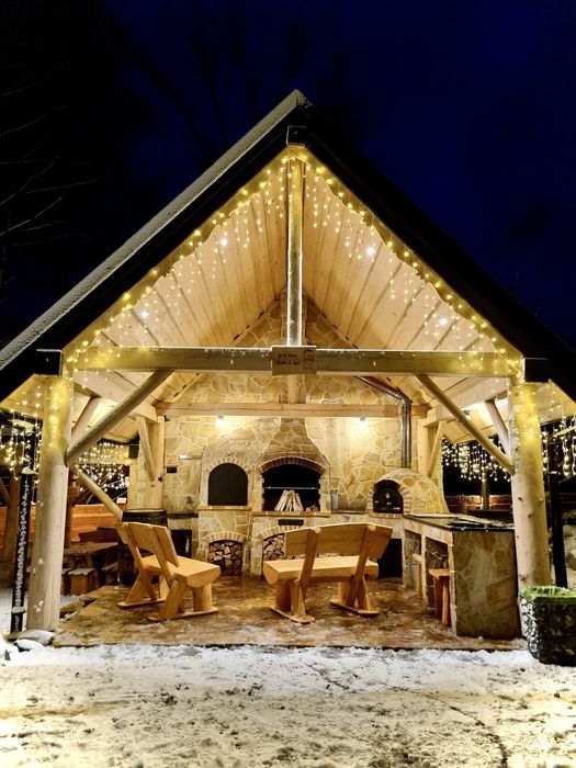 Piękna Luksusowa Chata w górach SPA, 6-21 osób, Sauna, Balia z jacuzzi